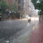 AEMET alerta de fuertes lluvias con granizo en algunas zonas