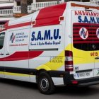 Los sanitarios del SAMU llegaron a los pocos minutos alertados por el Centro de Urgencias de Alicante