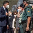 Sánchez, en su visita a Ceuta durante la crisis migratoria del mes de mayo