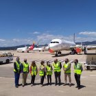 Visita del Colegio de Ingenieros Industriales al aeropuerto de Castellón