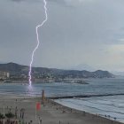 Imagen captada por Carlos Palomares en la playa de El Campello