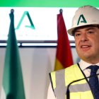 Juanma Moreno, presidente de Andalucía, el pasado lunes