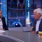 Pablo Motos y Felipe González durante la entrevista en El Hormiguero