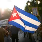 Protestas de cubanos en Madrid