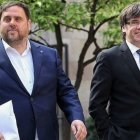 Oriol Junqueras y Carles Puigdemont en una imagen de archivo