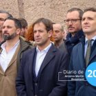 Casado y Abascal, en la célebre foto de Colón