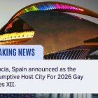 Anuncio oficial de Valencia como sede de los Gay Games