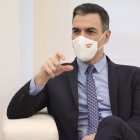 El presidente del Gobierno, Pedro Sánchez