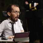 El portavoz de Podemos en el Congreso, Pablo Echenique.