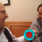 Antonio Escohotado y Pablo Iglesias