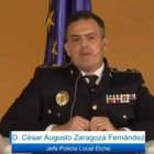 César Augusto Zaragoza Fernández, jefe de Policía Local de Elche