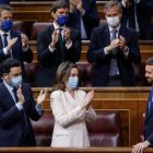 Pablo Casado, en su despedida del Congreso.