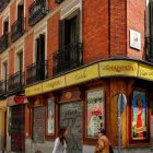 Esquina Moratín, en el Barrio de las Letras de Madrid