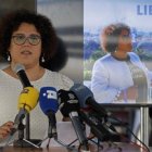 Alexia Herranz durante la presentación de su precandidatura este mañana.