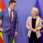 Pedro Sánchez y Úrsula Von der Leyen