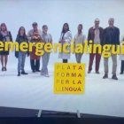 Imagen del anuncio emitido por À Punt promocionando el catalán de Plataforma per la Llengua