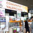 Imagen de el espacio de la Comunitat Valenciana dentro de la feria.