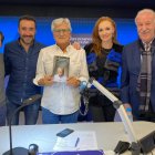 (De izq a dcha) Almeida, Juanma Castaño, Pepe Domingo, su sobrina Cristina Castaño y Del Bosque