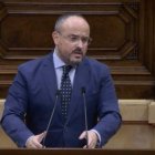 Alejandro Fernández en el Parlament