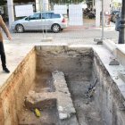 El concejal Fernando Portillo y el director del Museo Fernando Tendero en una visita a las excavaciones