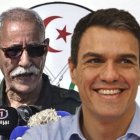 El líder del Frente Polisario y Pedro Sánchez