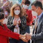 Sánchez y Lastra en el 40 Congreso Federal del PSOE.