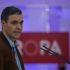 El presidente del Gobierno, Pedro Sánchez