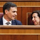 Pedro Sánchez y Margarita Robles