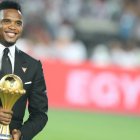 Samuel Eto'o, en una fotografía de archivo antes de la celebración de la Copa de África de 2019.