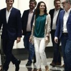 Albert Rivera, Fran Hervías e Inés Arrimadas cuando en Ciudadanos reinaba la unión y la paz