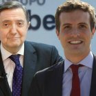 Federico Jiménez Losantos y Pablo Casado