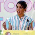 La ministra de Igualdad, Irene Montero, en un acto trans