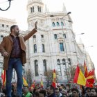 Santiago Abascal en Cibeles