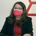 Mónica Oltra en la rueda de prensa tras el último pleno del Consell de 2021