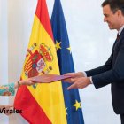 Margarita Robles y Pedro Sánchez