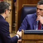 Pedro Sánchez y Félix Bolaños