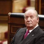 Don Juan Carlos, en el Congreso de los Diputados