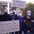 Los concejales de Compromis Natxo Bellido y Rafa Mas reprochan al equipo de gobierno su falta de apoyo a la cultura