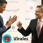 Pedro Sánchez y Mario Draghi