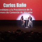 Carlos Baño ha sido entrevistado en directo por la periodista Luz Sigüenza