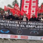 Manifestación de UGT y CCOO en Melilla