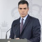 El presidente del Gobierno, Pedro Sánchez