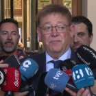 Ximo Puig, presidente de la Generalitat, tras la reunión del Comité de Expertos.