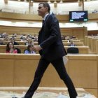 Pedro Sánchez, en el Senado.