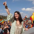 La diputada nacional y candidata oficial de Vox a la presidencia de la Junta de Andalucía, Macarena Olona.