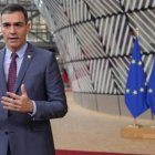 Pedro Sánchez en Bruselas.