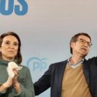 Alberto Núñez Feijóo y Cuca Gamarra, el nuevo ticket del PP.