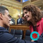 Pedro Sánchez y María Jesús Montero