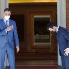 Sánchez y Aragonès en uno de sus encuentros