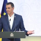 El presidente del Gobierno, Pedro Sánchez